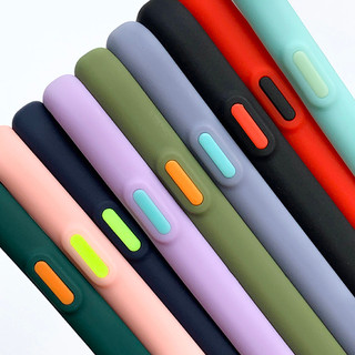 Ốp lưng iPhone 6, iPhone 6 Plus, iPhone 6s, iPhone 6s Plus cute viền màu lưng nhám - Cafe2fone