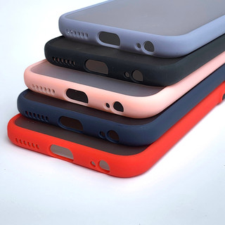 Ốp lưng iPhone 6, iPhone 6 Plus, iPhone 6s, iPhone 6s Plus cute viền màu lưng nhám - Cafe2fone