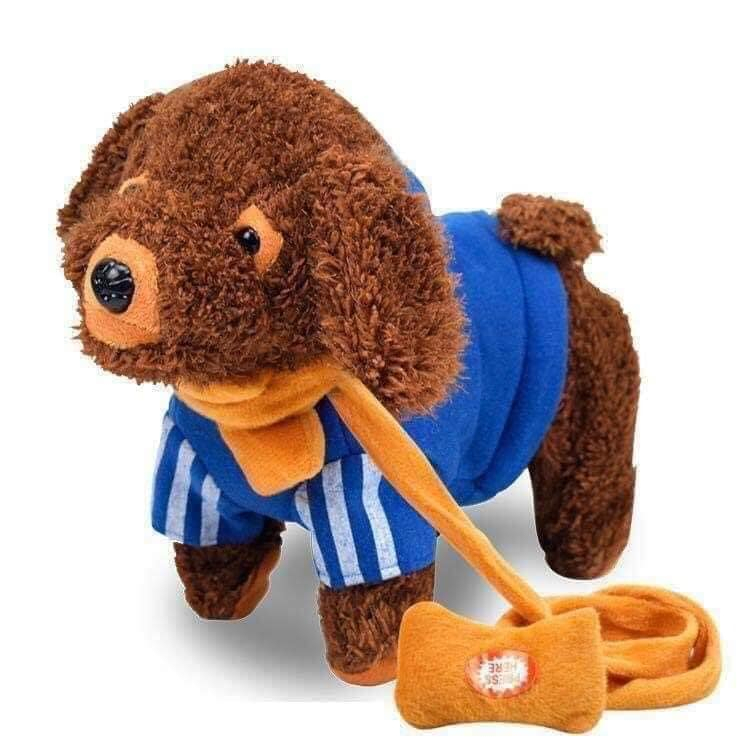 Chó bông đồ chơi biết đi,biết hát Tiếng Việt, biết lắc mông cực Cute cho bé yêu