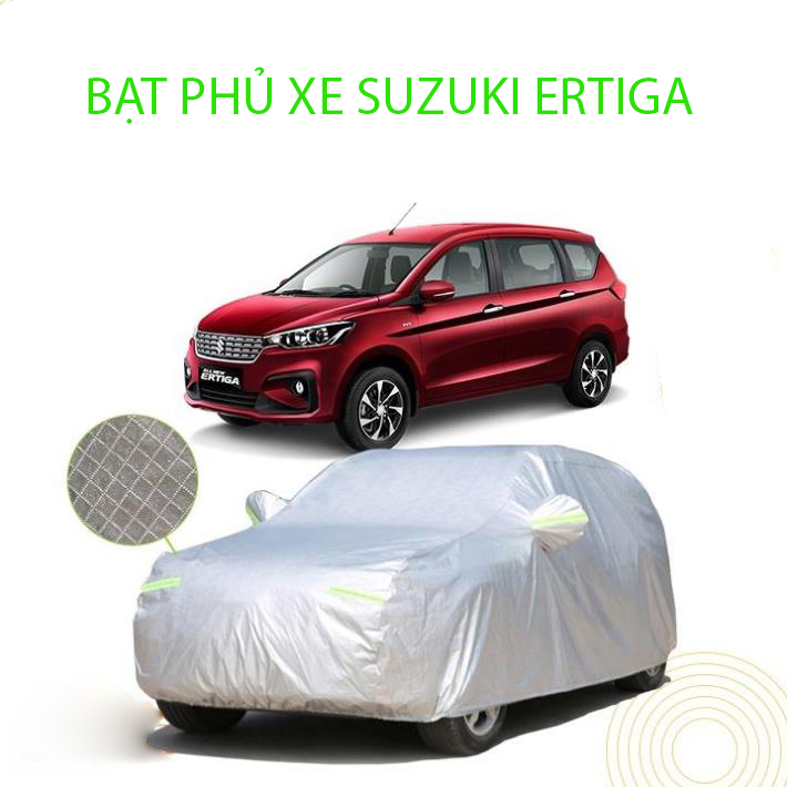 Bạt che phủ xe ô tô 7 chỗ Suzuki Ertiga chống nắng mưa - bạt phủ ô tô 3 lớp chống nóng không thấm nước . .