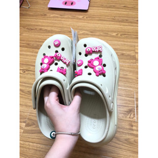 Bộ Charm Jibbitz Gấu Dâu Lotso