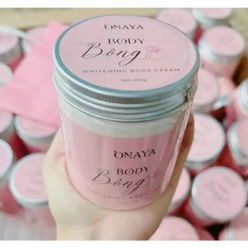 Kem Body Bông 250gr - dưỡng trắng da toàn thân