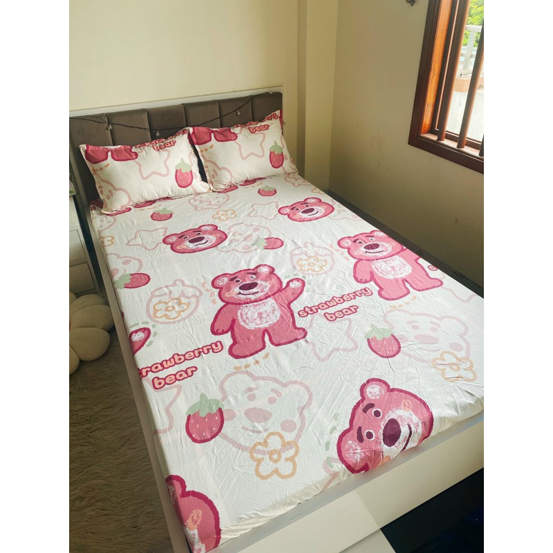 Ga trải giường poly cotton 1m2,1m6,1m8,Drap bọc nệm đẹp,được chọn mẫu