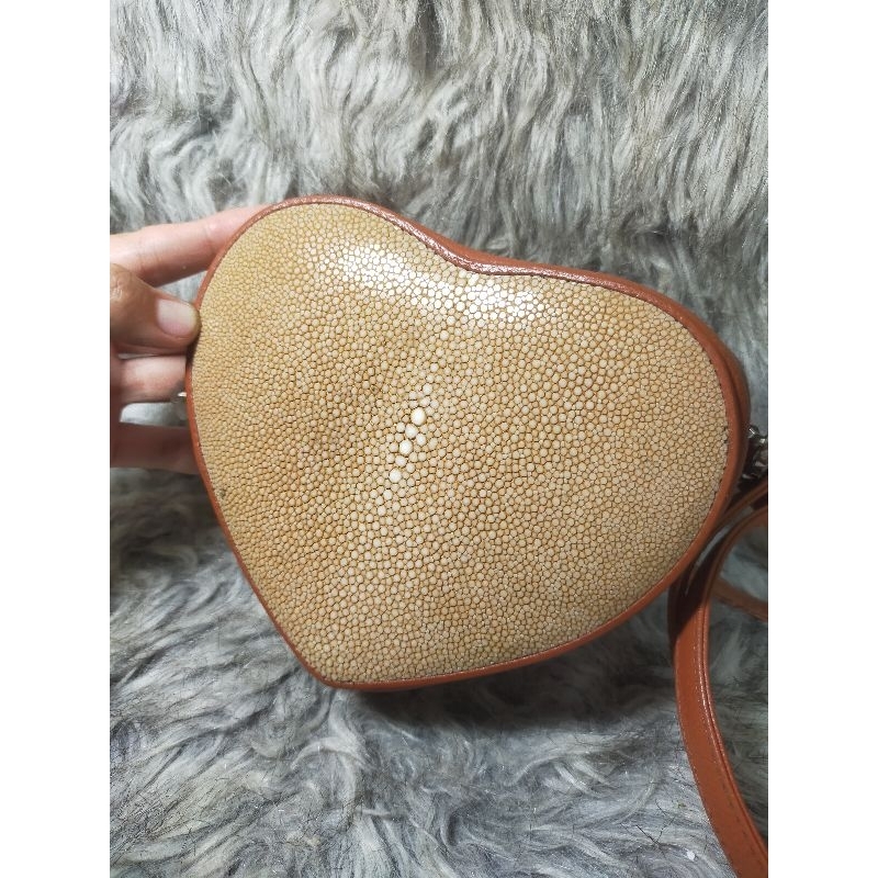 Túi xách si da cá đuối