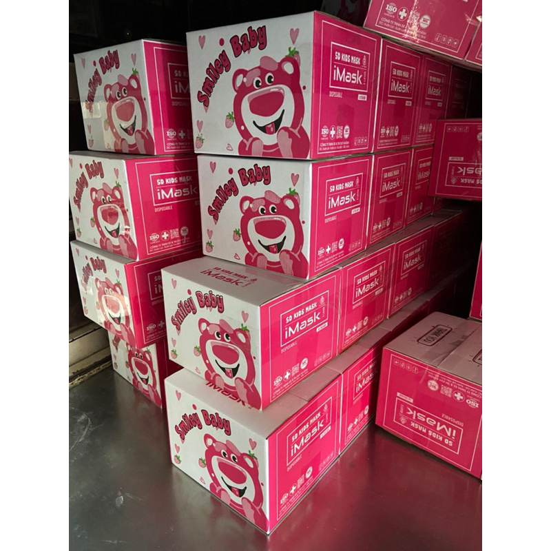 Khẩu trang cho bé, khẩu trang 5D trẻ em dày dặn bé 6 tháng - 10 tuổi