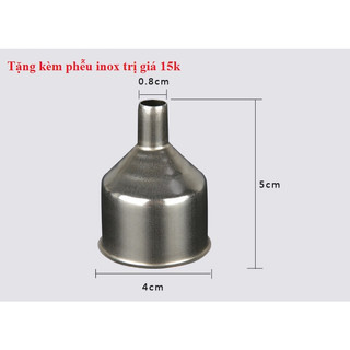 Bình inox đựng rươu 128oz bọc da đỏ 3,8L