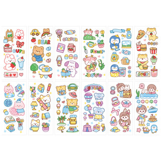 Sticker dán trang trí hình dễ thương