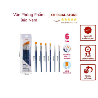 Bộ cọ vẽ chuyên nghiệp Deli 73885 - dùng cho màu nước/bột/sơn acrylic