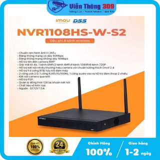 Đầu ghi hình camera ip wifi 8 kênh imou nvr1108hs-w-s2