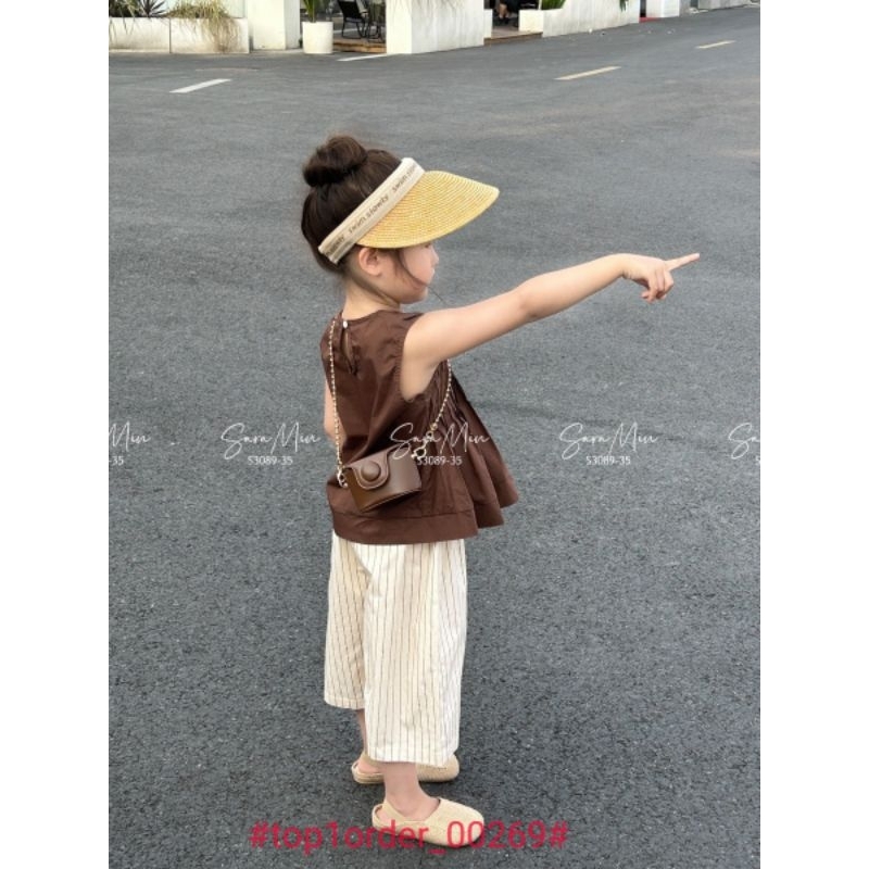 S3089 - HÀNG ĐANG VỀThêm mẫu set bộ sang xịn vô cùngNâu Tây mãi đỉnh, lên dáng sang yêu lắm luôn.Thúy Vkids 0914440906