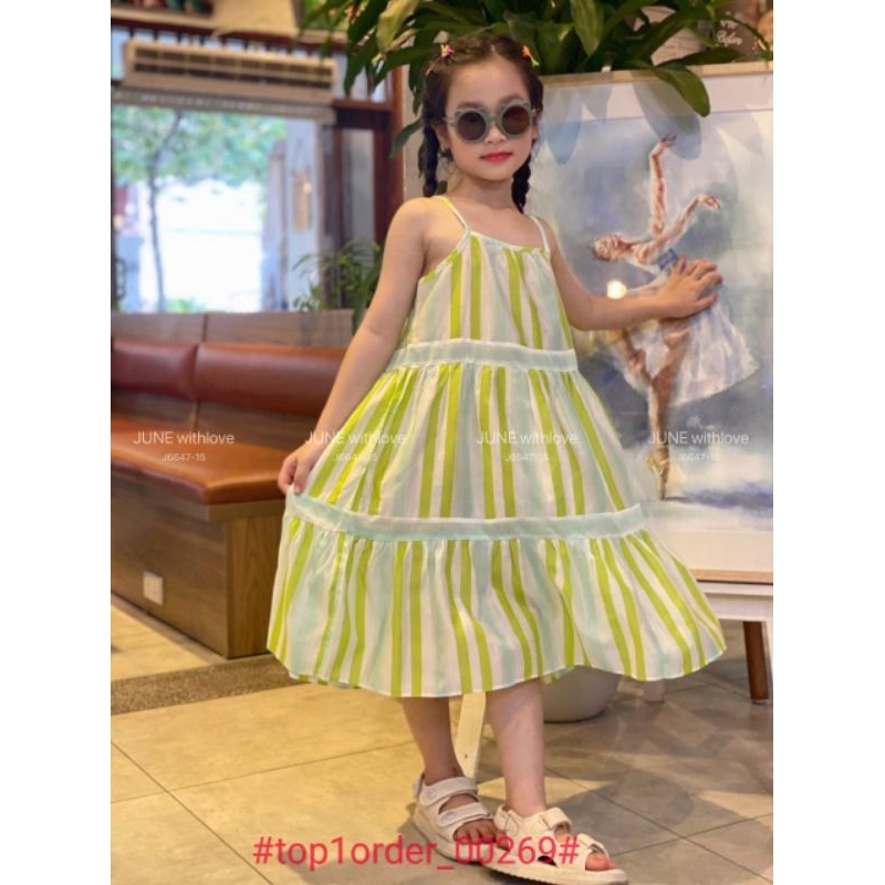 Váy bé gái siêu xinh mix đồ thoải mái size 1-10