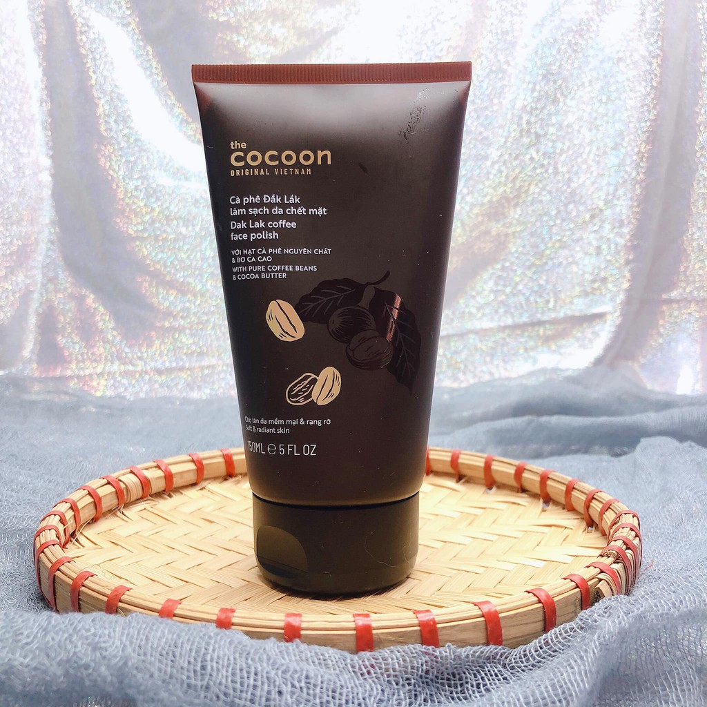 Tẩy Tế Bào Chết Da Mặt Cocoon Cà Phê Đắk Lắk 150ml Dak Lak Coffee Face Polish