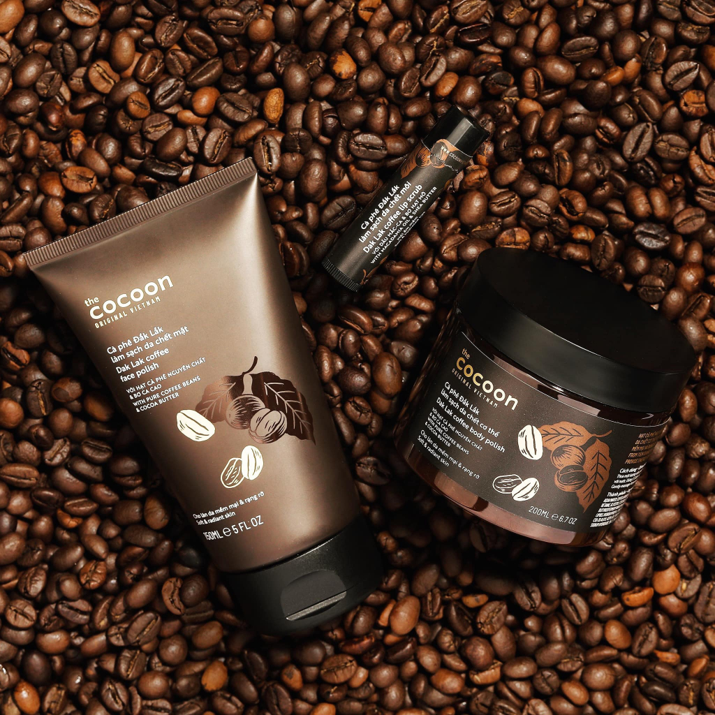 Tẩy Tế Bào Chết Da Mặt Cocoon Cà Phê Đắk Lắk 150ml Dak Lak Coffee Face Polish