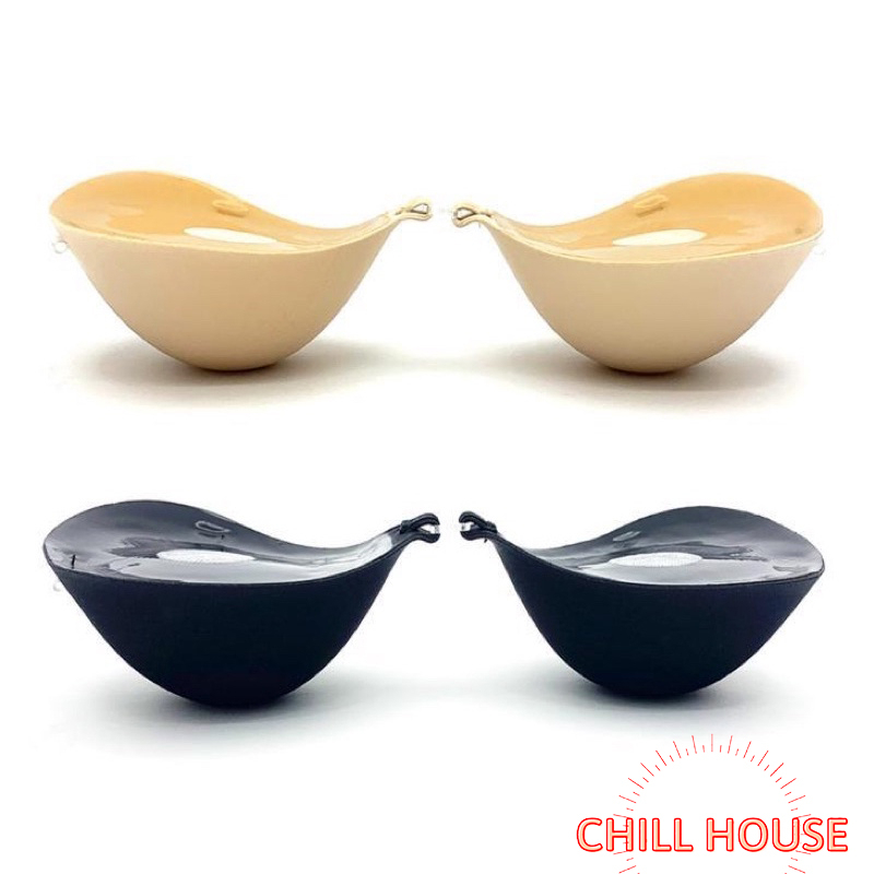 Áo dán ngực P41 đệm dày 6cm kèm dây trong nâng ngực tạo khe dành cho ngực nhỏ loại 1 CHILL HOUSE