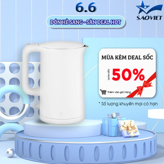 Bình Đun Siêu Tốc - Ấm Siêu Tốc Xiaomi Mijia 1S - Công Suất Lớn 1500W - Ruột Inox 304 Không Gỉ - Sao Viet Shop