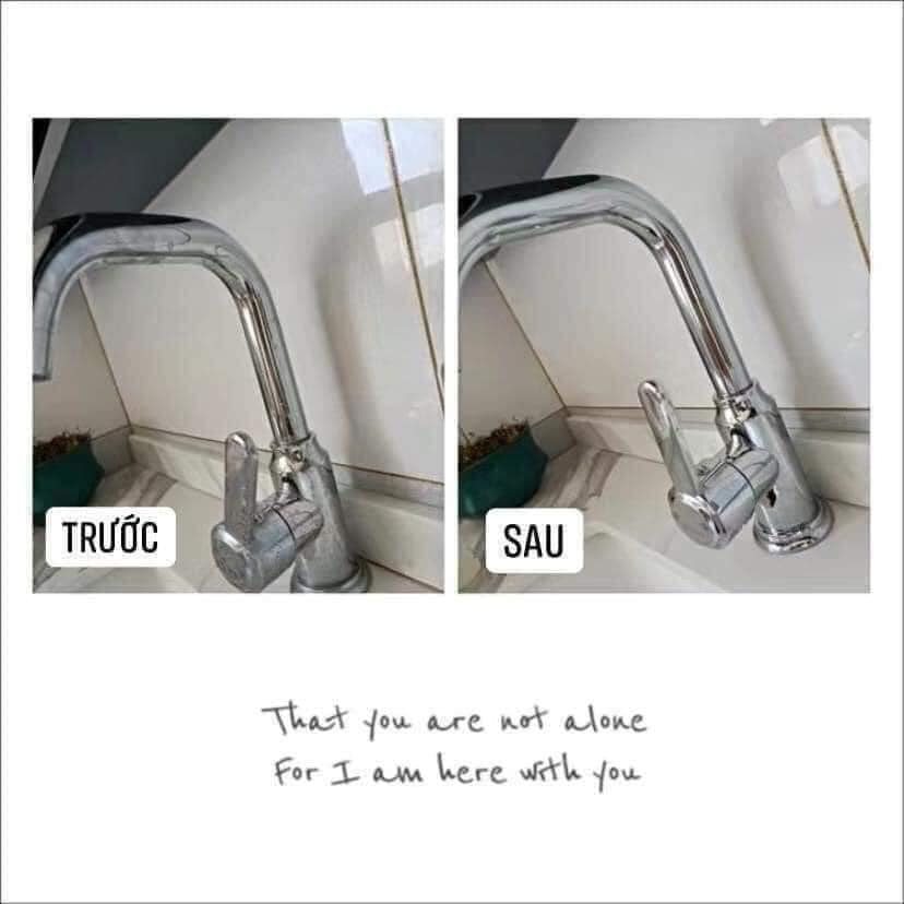 Nước Tẩy Đa Năng, Tẩy Cặn Canxi, Tẩy Vòi Sen Inox, Tẩy Rỉ Set Trắng Sáng Sạch Bóng