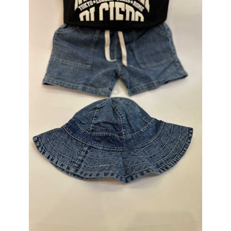 Bộ quần bò 3 chi tiết cho bé trai