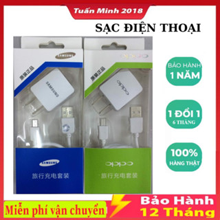 Bộ sạc cho oppo, củ cáp sạc chân micro, cóc 2A dây dài gần 1m sạc cho oppo samsung xiaomi vivo vsmart KLH