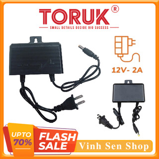 Nguồn 12v 2a TORUK, dành cho camera ngoài trời switch, modem, router, adapter, wifi, nguồn chống nước