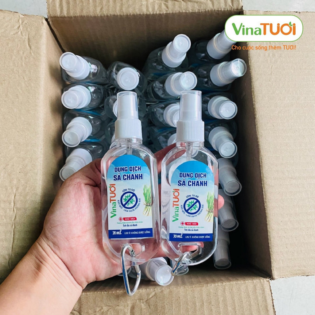 Nước Rửa Tay Sát Khuẩn Cho Bé VINA TƯƠI Kids 70ml Chai Nước Dung Dịch Diệt Khuẩn DUNG DỊCH SÁT KHUẨN CHO BÉ