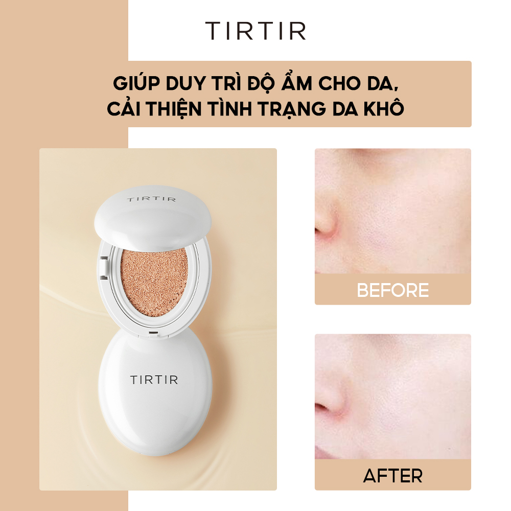Phấn Nước Căng Bóng TIRTIR MY GLOW CREAM CUSHION