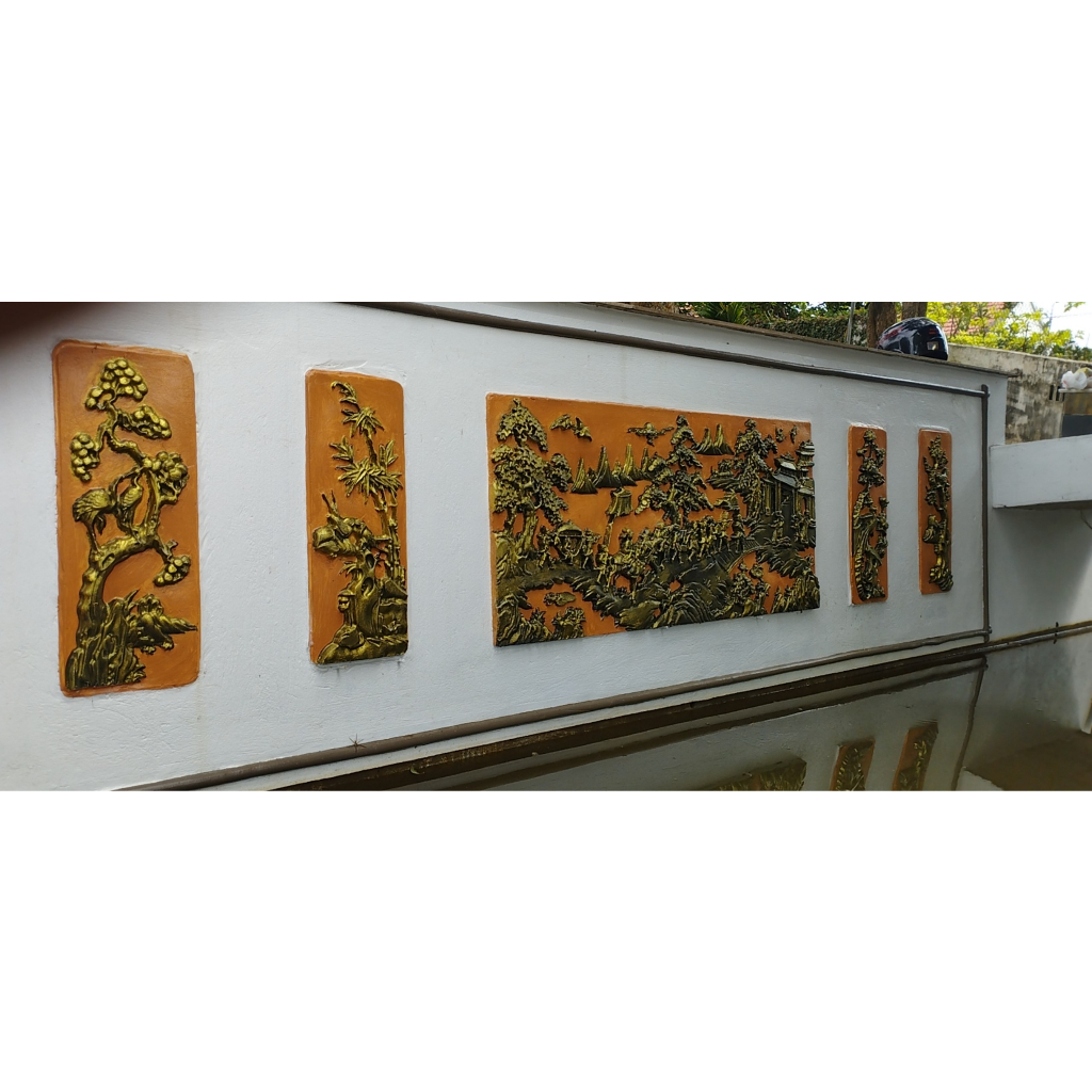 Khuôn đúc tranh nhựa, thạch cao , bê tông