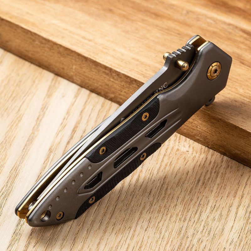 [V2]Dao Gấp Gọt Hoa Quả Đa Năng, Chống Gỉ Sét, Phụ kiện văn phòng phẩm, Đi Dã Ngoại Cực Tốt