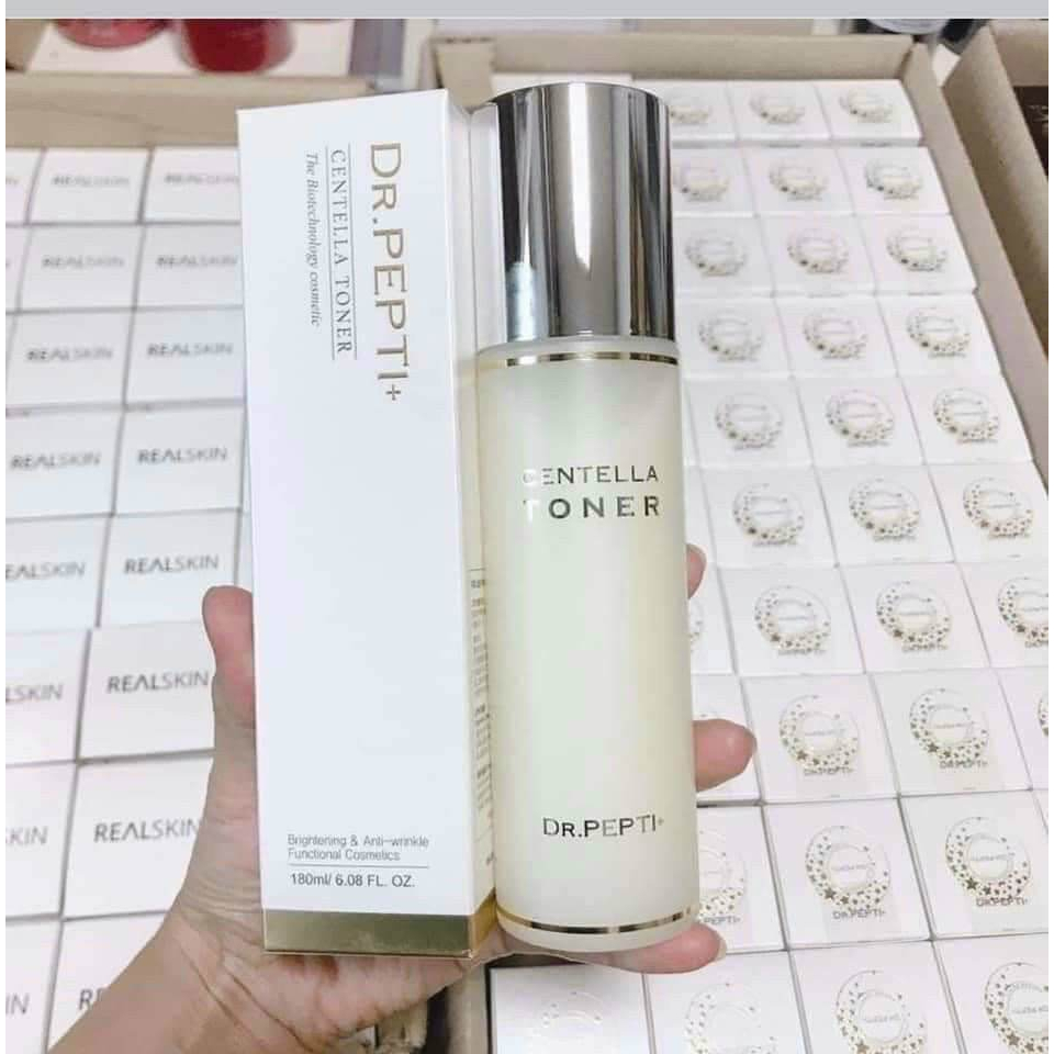 Nước Hoa Hồng Toner Dr.Pepti Centella Giúp Se Khít Lỗ Chân Lông, Dưỡng Da Căng Bóng Hàn Quốc 180ml | BigBuy360 - bigbuy360.vn