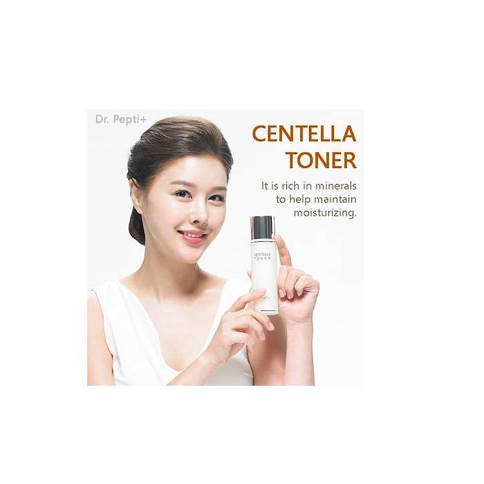 Nước Hoa Hồng Toner Dr.Pepti Centella Giúp Se Khít Lỗ Chân Lông, Dưỡng Da Căng Bóng Hàn Quốc 180ml | BigBuy360 - bigbuy360.vn