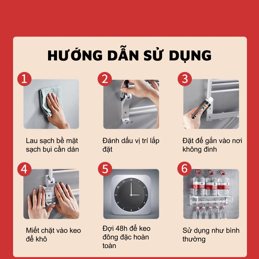 Keo dán siêu dính Sealant Fix 6G, keo dán đa năng dán dính chặt mọi bề mặt siêu chắc