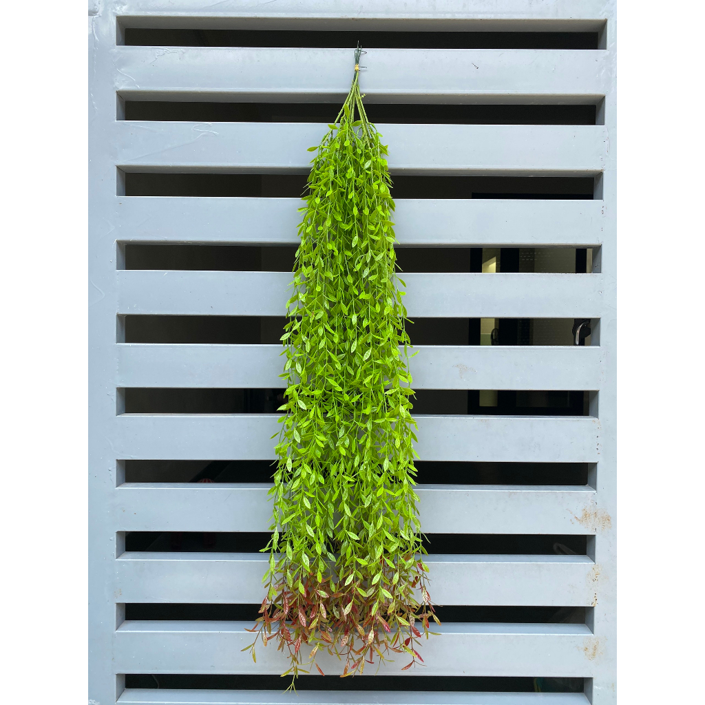 5 nhánh dây Cúc Tần Ấn Độ Giả dài 100cm một cụm dây leo giả trang trí decor