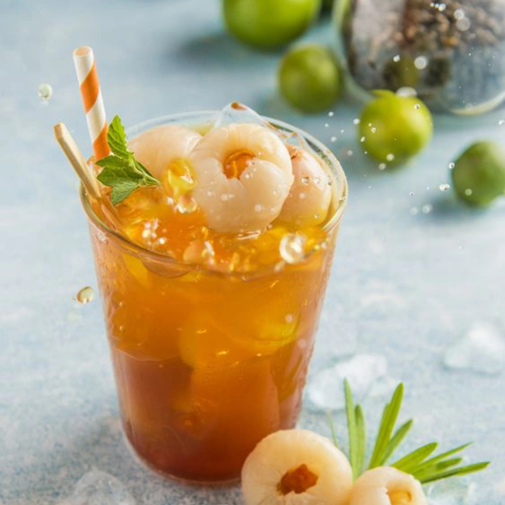 Siro/Syrup Vải Monin/Syrup Monin Lychee 1L