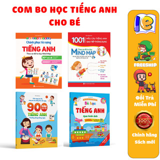 Sách - COMBO Trọn bộ Tiếng Anh đầu đời cho bé