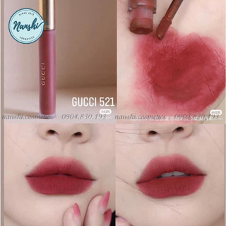 [CHÍNH HÃNG] Son kem Gucci Liquid Matte Mẫu mới 2022