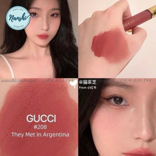 [CHÍNH HÃNG] Son kem Gucci Liquid Matte Mẫu mới 2022