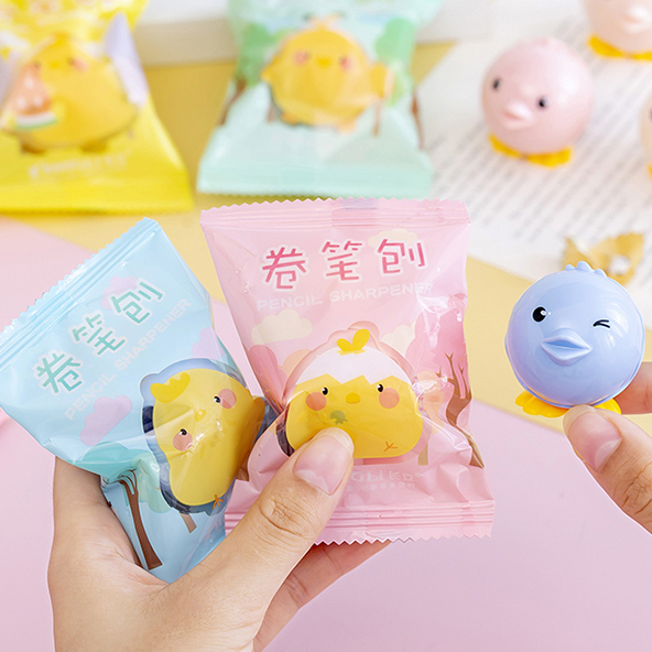Gọt bút chì hình gà con xinh xắn dễ thương