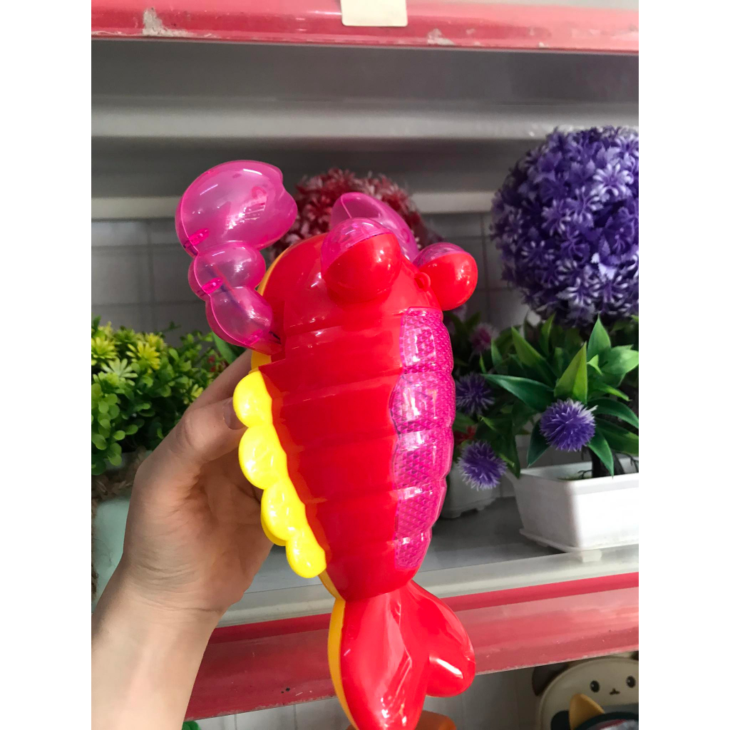 Đồ Chơi Chạy Pin Hình Con Tôm Vui Nhộn