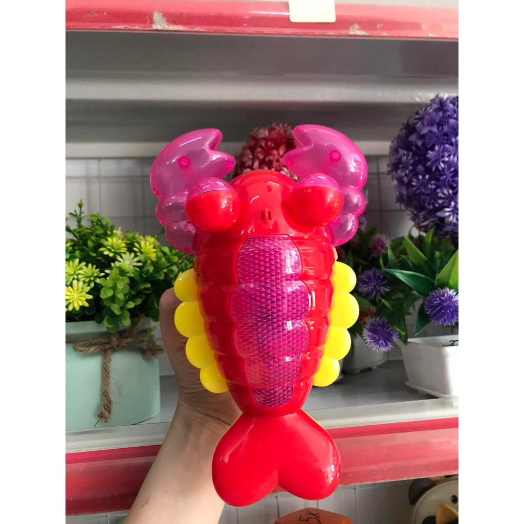 Đồ Chơi Chạy Pin Hình Con Tôm Vui Nhộn