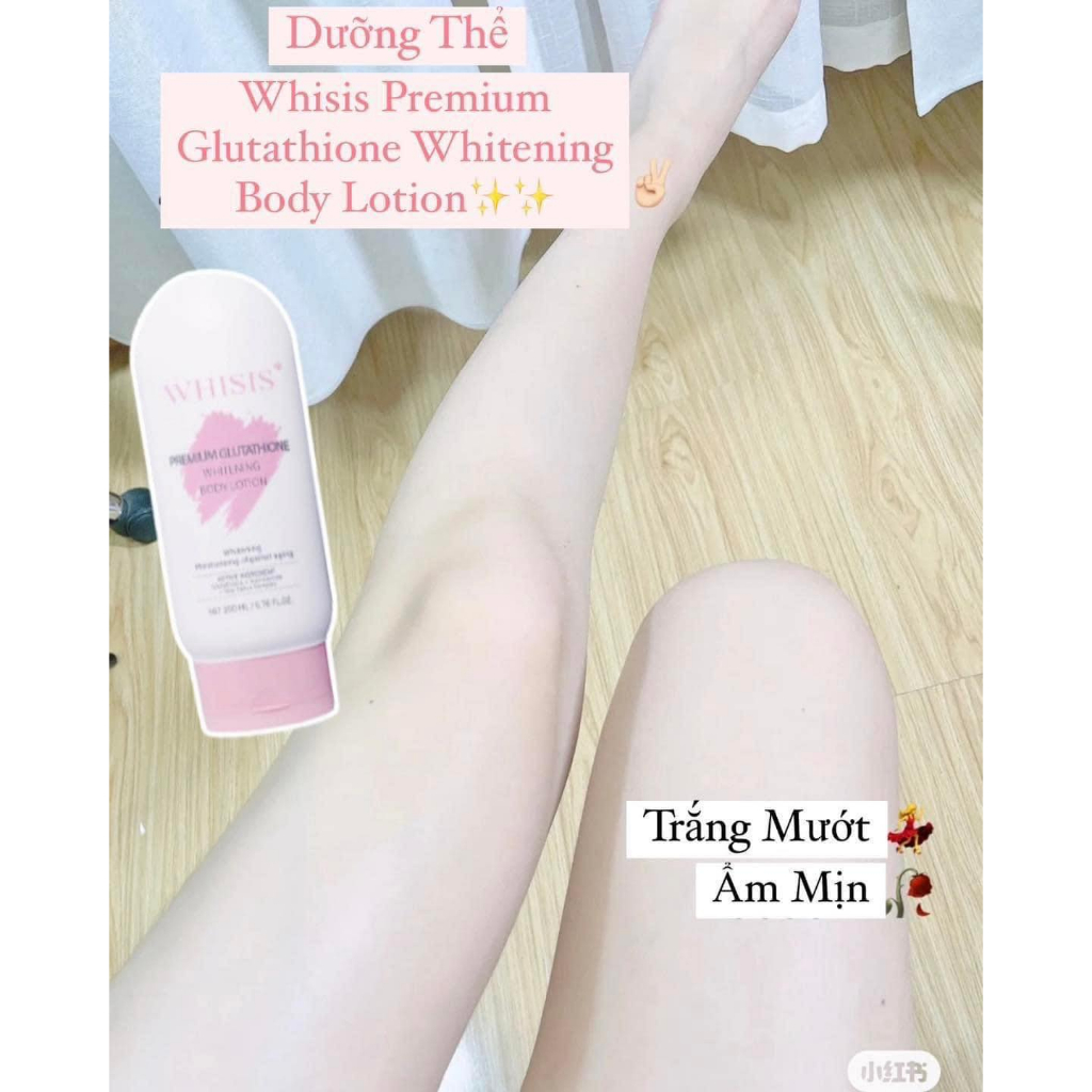 Kem Dưỡng Trắng Toàn Thân Whisis Premium Collagen Whitening Body Lotion - Ban Đêm - 200ml