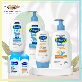 Tắm Gội Cetaphil Baby Gentle Wash & Shampoo