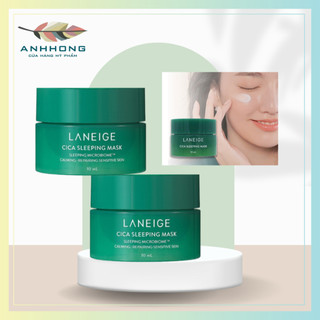 [Mini 10ml] Mặt Nạ Ngủ Dưỡng Ẩm Tăng Cường Hàng Rào Bảo Vệ Da Khỏe Mạnh Laneige Cica Sleeping Mask