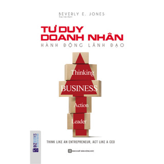 Sách - tư duy doanh nhân hành động lãnh đạo