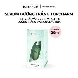  Serum tinh chất vàng TOPCHARM - Tăng sinh collagen phục hồi tái tạo và dưỡng da trắng hồng 