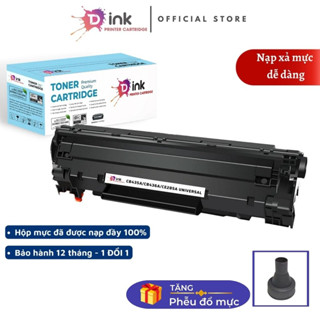Hộp mực máy in canon 6030 35A siêu đậm nét TDink (CB435A)-Dùng cho máy in laser CANON LBP 6000/6030 ( Có lỗ xả mực)