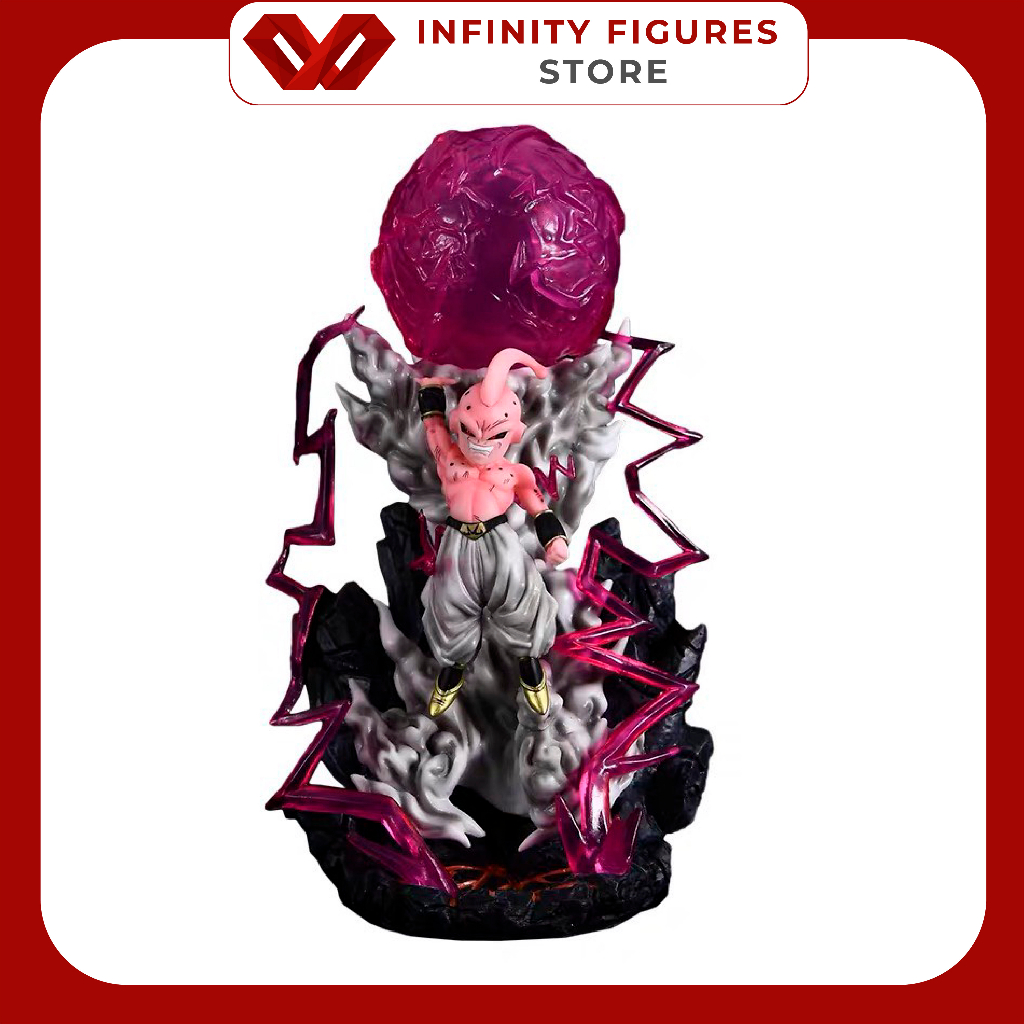 Mô hình Maijn buu ma bư gầy có LED cao 21cm | Figure anime dragon ball truyện 7 viên ngọc rồng | Đồ chơi mô hình làm quà