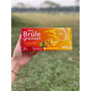Detox cam dứa Milical Brule Graisses Pháp( hộp 7 ống)