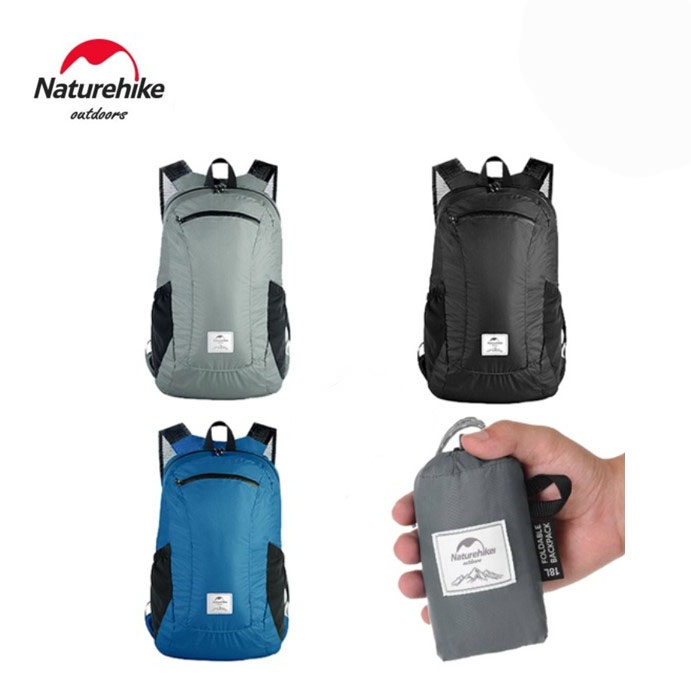 Balo 22L du lịch xếp gọn siêu nhẹ Naturehike NH17A017-B