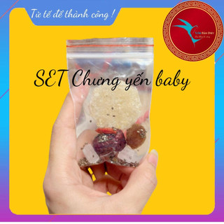 Set yến baby, Nguyên liệu chưng yến, Yến nguyên chất 100%, Yến baby, Yến sào, Chưng yến, Yến, Thực phẩm, Baby, Trưng yến