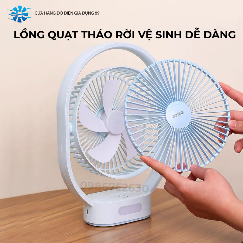 QUẠT TÍCH ĐIỆN KM-F0516 MẪU MỚI 2023 BẢO HÀNH 12 THÁNG