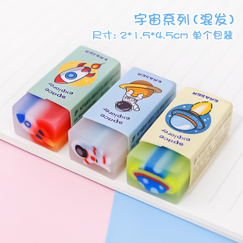 Tẩy Bút Chì Mềm Cao Cấp Họa Tiết Hoạt Hình Dễ Thương -Đồ Dùng Học Tập Giá Rẻ